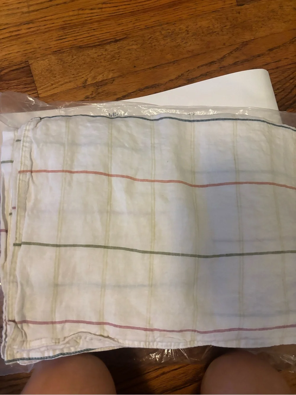 Washed European Linen Sheet Set - Multi. Bought at the New York sample sale!